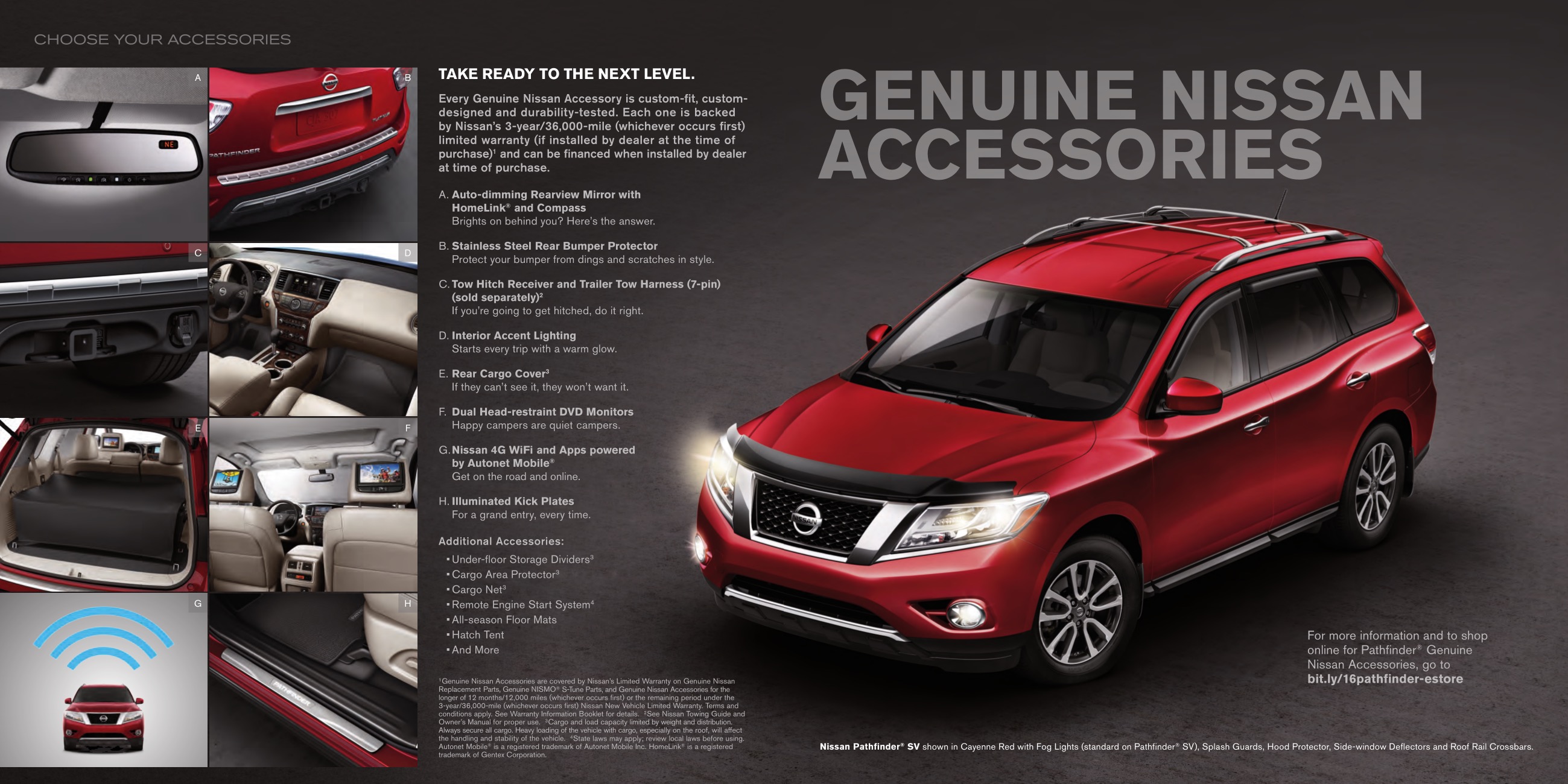 2016 Nissan Pathfinder Brochure Page 3